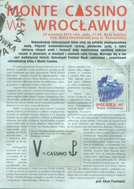 Monte Cassino we Wrocławiu