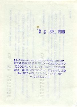 Talon na wymianę waluty