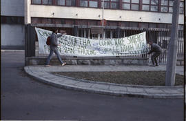 Protest Ruchu Wolność i Pokój