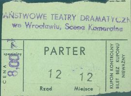 Bilet do teatru